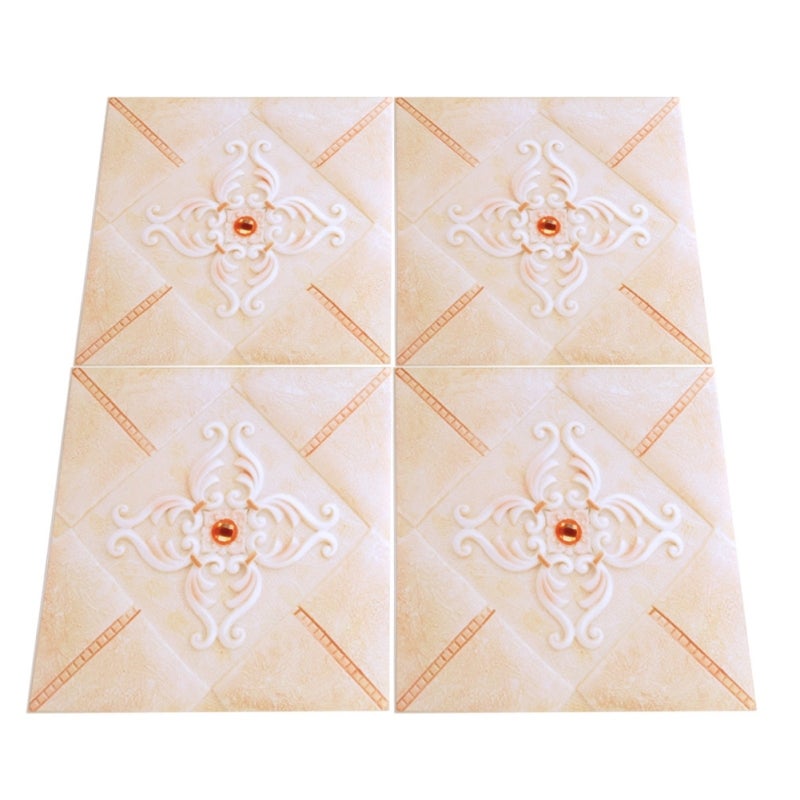 Self Adhesive Tile: 3D Mirror Design, Water Resistant, Easy To Remove - PVC Tile Stickers for Living Room, Children Playroom, Home Decor - Image 1