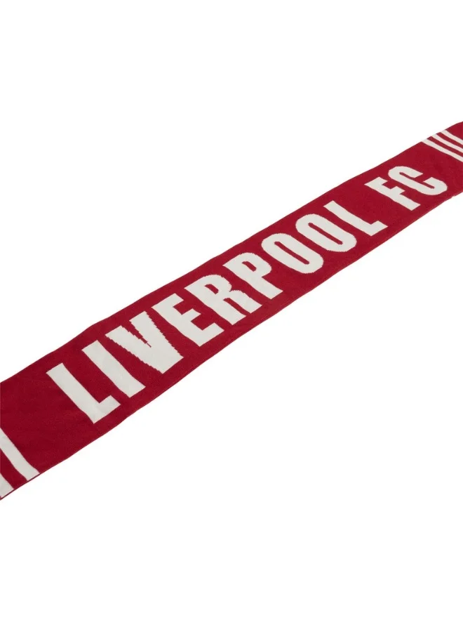 Adidas Strawberry Red/white Liverpool FC Scarf  | Best Price UAE