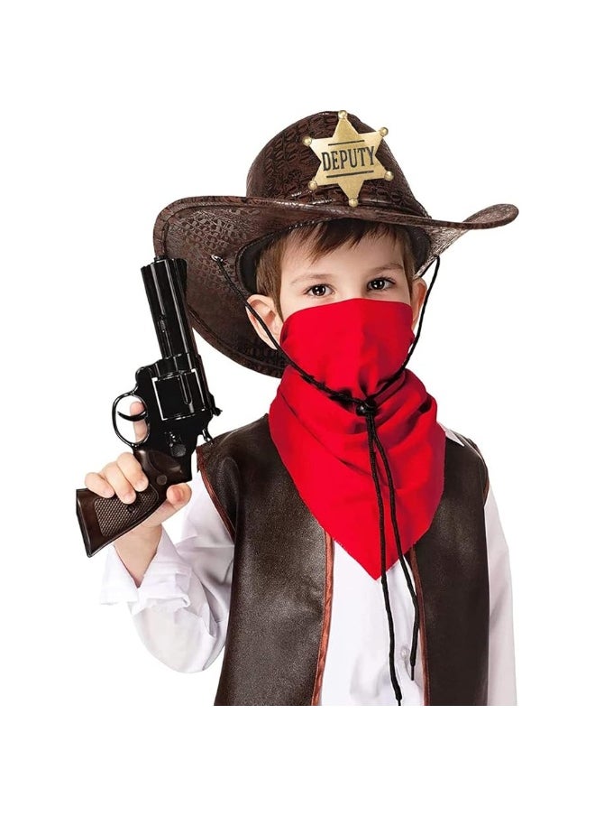 Finduat - 2 Pack Mental Western Sheriff Deputy Badge for Kids Adults Party Favors Supplies, School Carnival Prizes, Party Bag Gift Fillers - Image 1