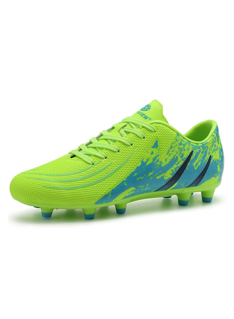 Sky View Mens and womens Soccer Cleats Indoor Outdoor FG sole Professional  Lightweight Breathable Youth Athletic Training Football Shoes Sneakers  - Image 1