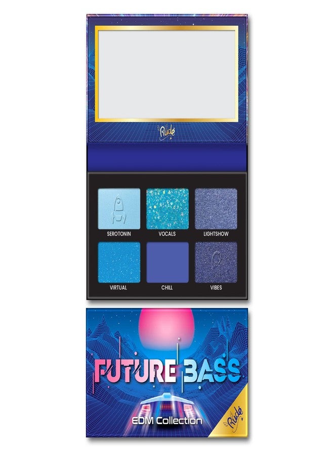 Rude Cosmetics EDM Collection - Future Bass for Women - 0.21 oz Eye Shadow - Image 1