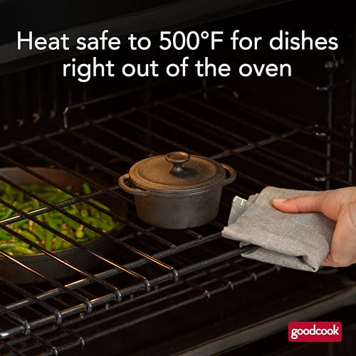 GoodCook Pre-Seasoned Cast Iron Mini Dutch Oven, Black, Small Dutch Oven Pot with Lid, Durable Cast Iron Cookware, Even Heating for Stews, Soups, and Baking, Oven Safe to 500°F - Image 4