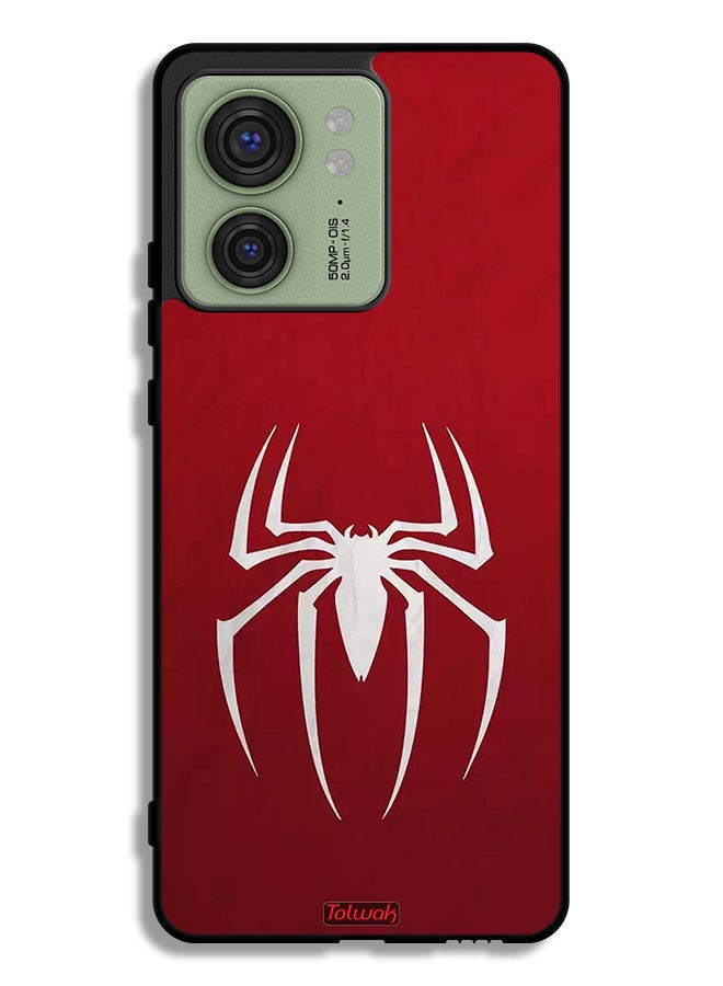 Tolwak Motorola Edge 40 Protective Case Cover Spider Man Art - Image 1