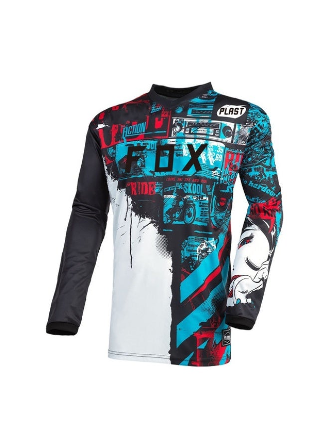 Fox Men's Outdoor Cycling Suit Off-road Road Mountain Bike Cycling Suit - Image 1