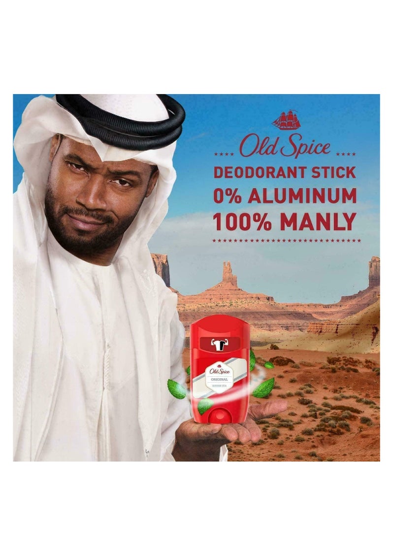 Old Spice Original Deodorant Stick for Men 50ml  - Image 5