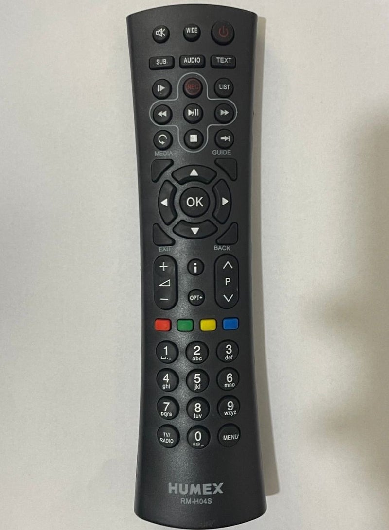 Humax Satellite Receiver Remote Control