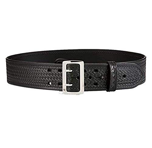 Aker Leather Products mens Basketweave apparel belts, Black, 48 US - Image 4