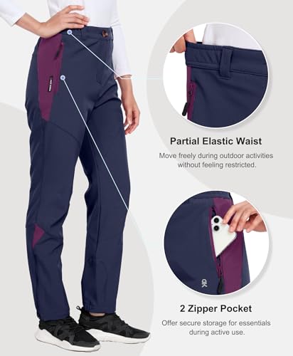 Little Donkey Andy Women’s Winter Hiking Ski Snowboarding Pants Navy Size XS - Image 4