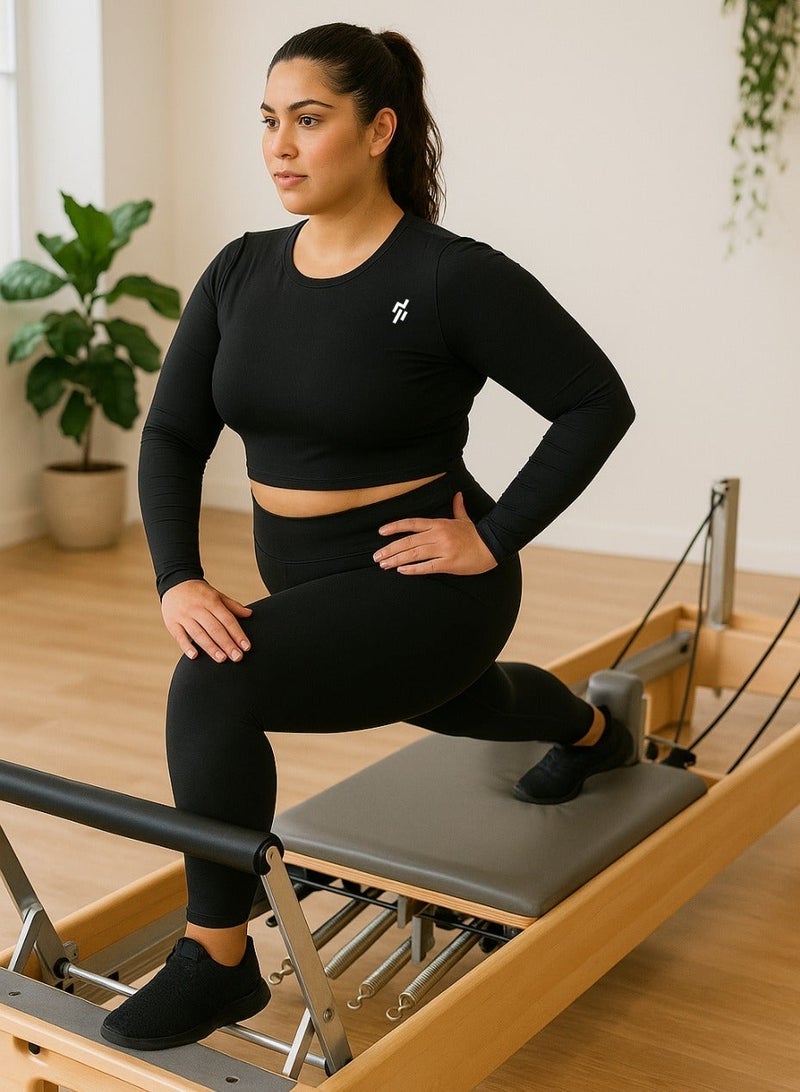 Moveletix Plus Size Women's Luxury Legging's High Waisted Gym - Image 4