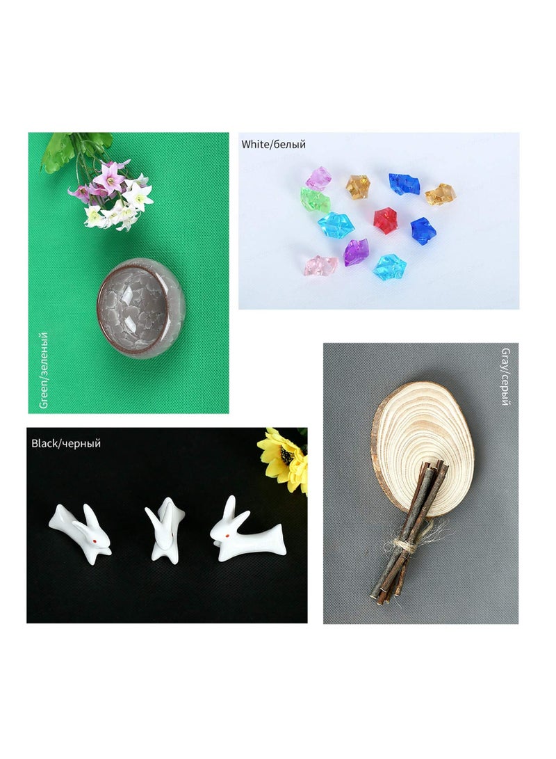 Alyashmac 10ft×5ft Photography Background Backdrop Screen Sheet for Studio Green Color - Image 4