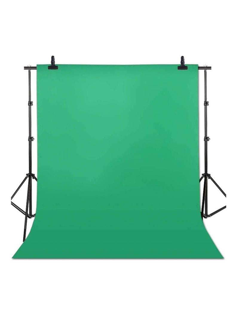 Alyashmac 10ft×5ft Photography Background Backdrop Screen Sheet for Studio Green Color - Image 2