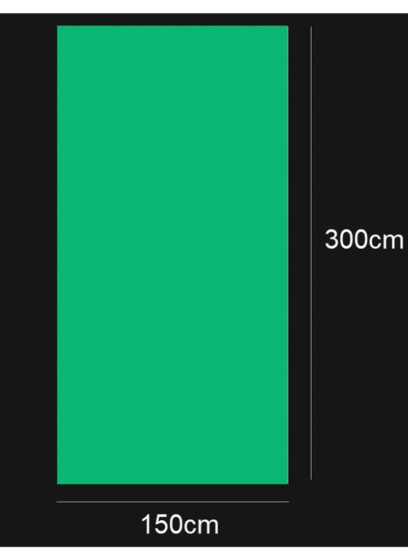 Alyashmac 10ft×5ft Photography Background Backdrop Screen Sheet for Studio Green Color - Image 5