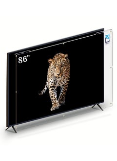 SMART CREATIONS 86 Inch TV Screen Protector, Shatterproof, High Quality, Anti-Blue Ray, Eye Protector, Removable, Waterproof  - Image 1