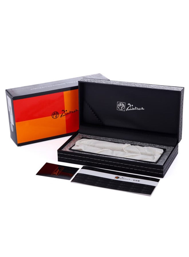 Pimio Luxury Business Fountain Pen - Rome Romance Series 917 Platinum White - Image 5