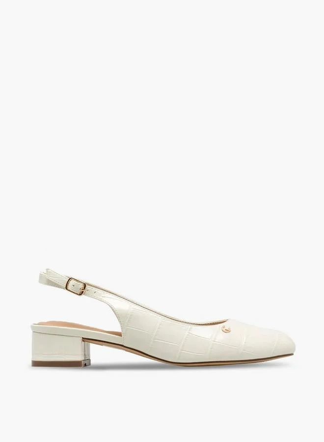 لو كونفورت Women Textured Block Heel Shoes