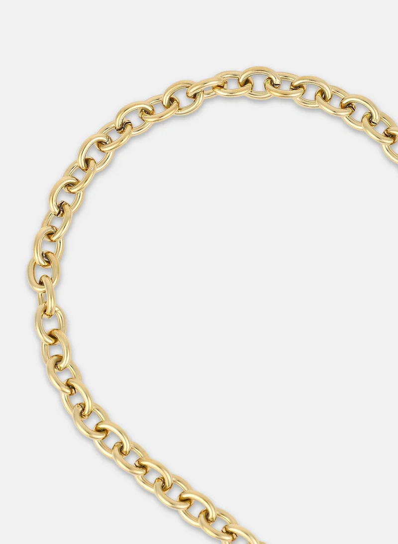 Sohi  Sol Halo Artificial Chain Necklace Jewellery for Women | Best Price UAE