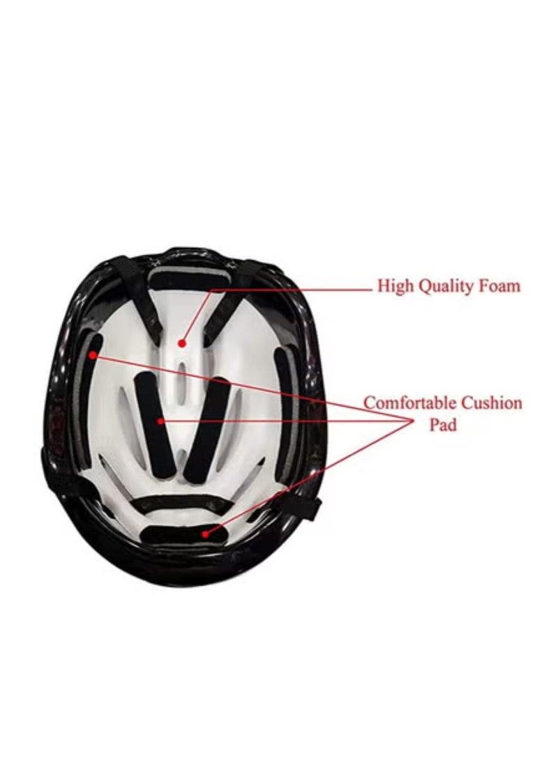 Spall Sports Bike Bicycle Cycling Safety Helmet With Visor Carbon Fiber Skating Sports Helmet  - Image 4