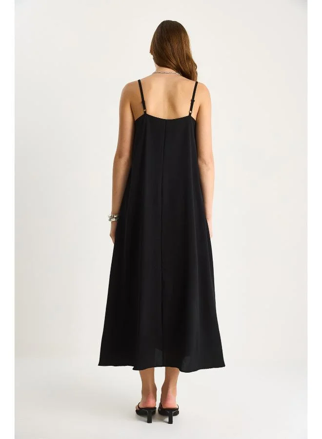 Ginger Strappy A Line Dress