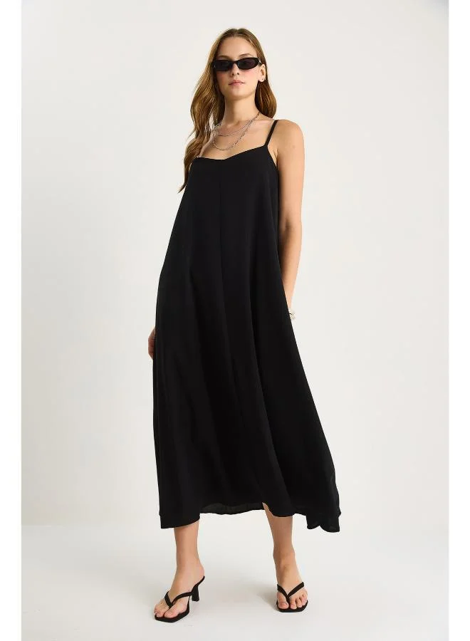 Ginger  Strappy A Line Dress for Women | Best Price UAE