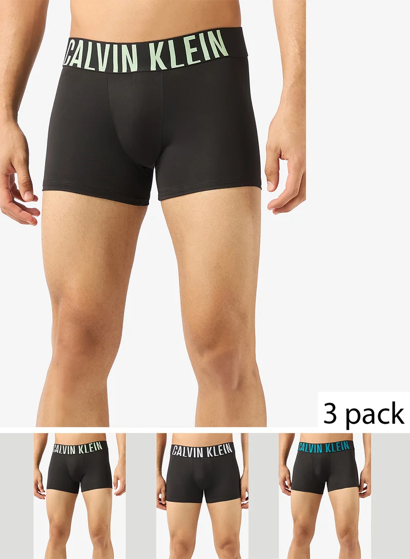 CALVIN KLEIN 3 Pack Trunks - Intense Power Micro