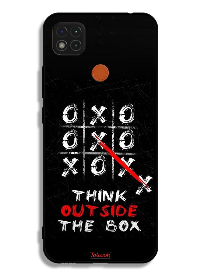 Tolwak Xiaomi Redmi 9C Protective Case Cover Think Outside The Box  - Image 2