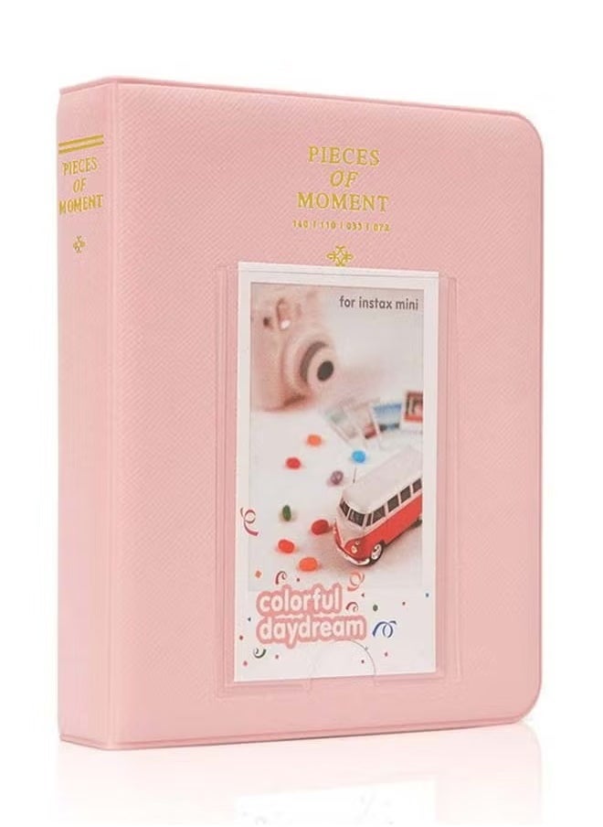 FUJIFILM Pieces Of Moment Mini Book Album Instax Mini 7s 8 25 50s 90 - Instax SP-1 Pink 
