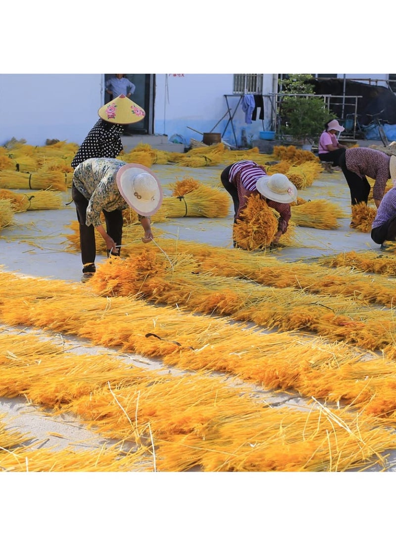 Excefore Dried Wheat Sheaves Stalks Bouquet Bundles, 100 Stems Natural Ear of Wheat Grain Flowers Dry Grass Bunch DIY Arrangements for Home Wedding Store Decorative - Image 3