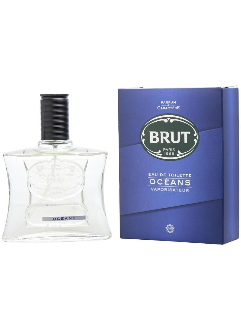 BRUT Brut EDT OCEANS VAPORISATEUR Long Lasting Enriched Signature Scented Perfume Spray for Men 280.0 grams, 100.0 milliliters  - Image 1
