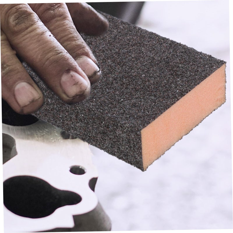 Washable Reusable Sanding Sponge Set 10Pcs Multi Grit for Wood Metal Cookware Finishing - Image 5