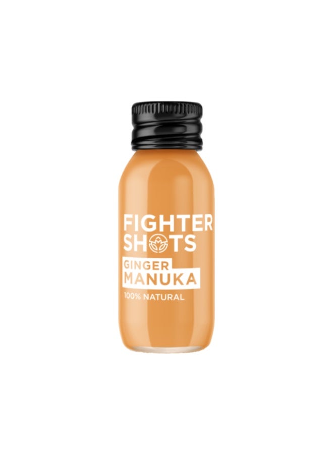 Ginger Shot, Manuka Honey - 60ml, UK