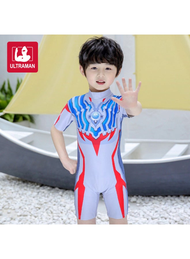 Summer 2022 ULTRAMAN ULTRAMAN Quick-drying Swimwear For Children And Older Children And Boys-Color:Teja Altman- - Image 1