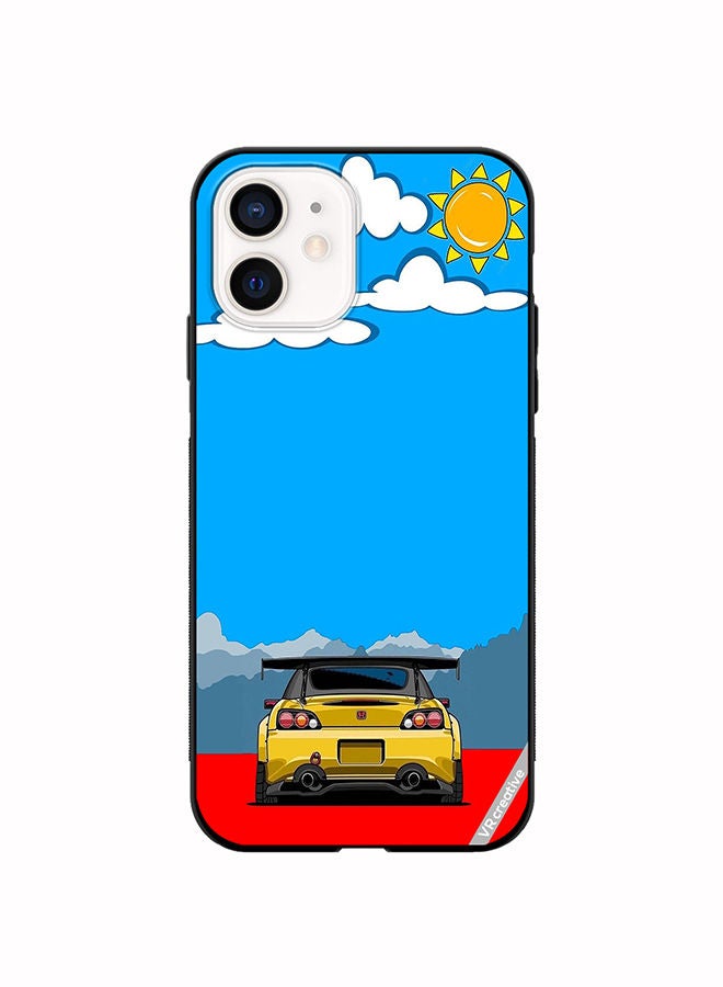 VR CREATIVE Protective Case Cover For Apple iPhone 12 mini Car Design Multicolour - Image 1