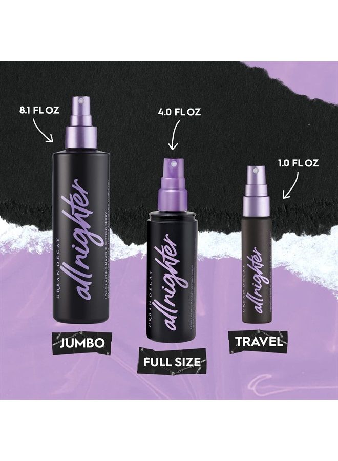 Urban Decay All Nighter Long-Lasting Makeup Setting Spray - Award-Winning Makeup Finishing Spray - Lasts Up To 16 Hours - Oil-Free, Microfine Mist - Non-Drying Formula for All Skin Types - 4.0 fl oz - Image 5