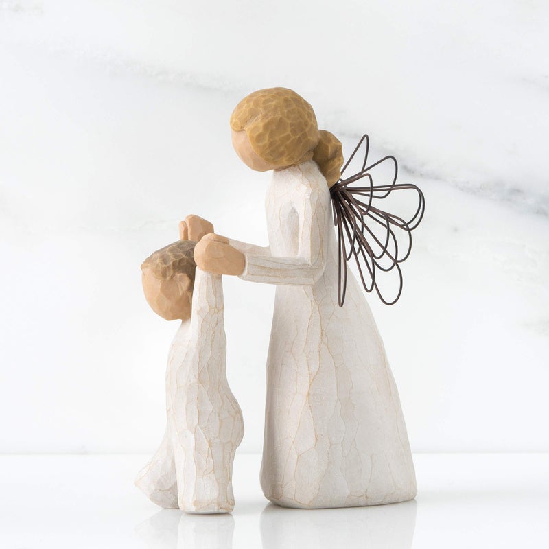 Willow Tree Guardian Angel, Sculpted Hand-Painted Figure - Image 3