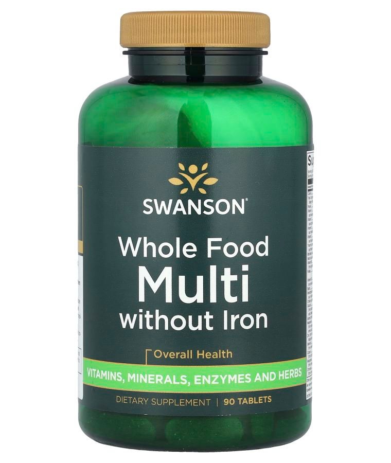 Whole Food Multi Without Iron 90 Tablets