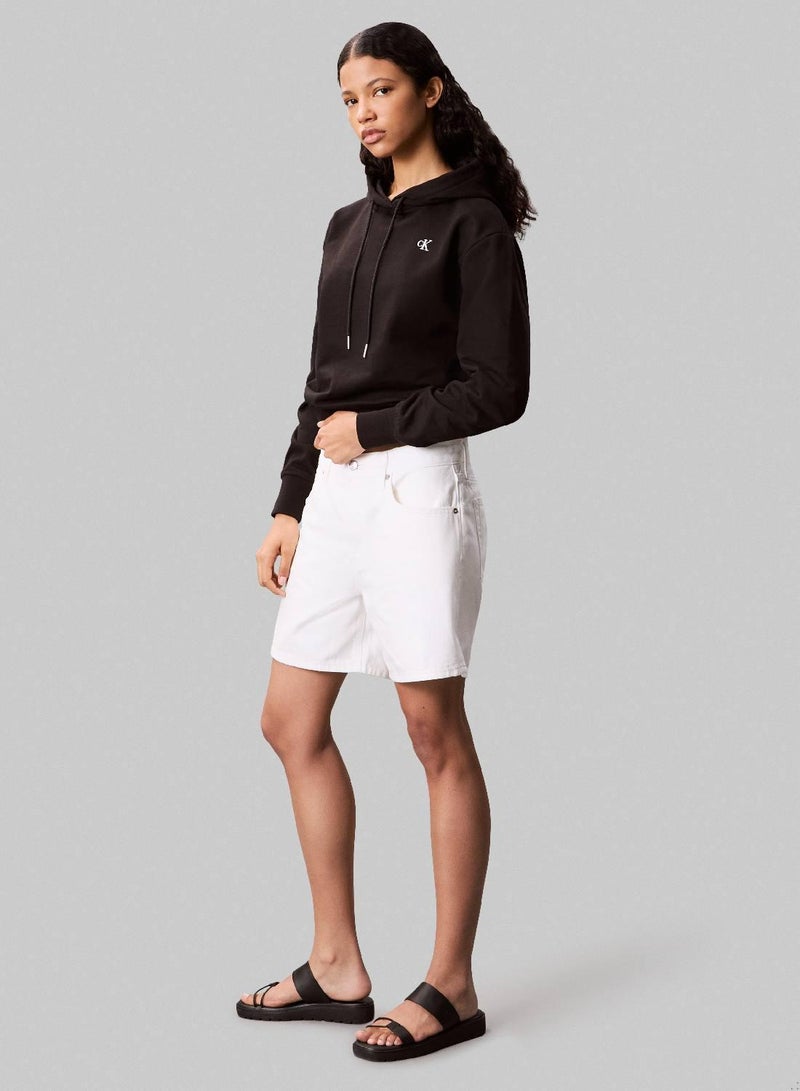 Calvin Klein Jeans Cotton Terry Monogram Hoodie - Image 3