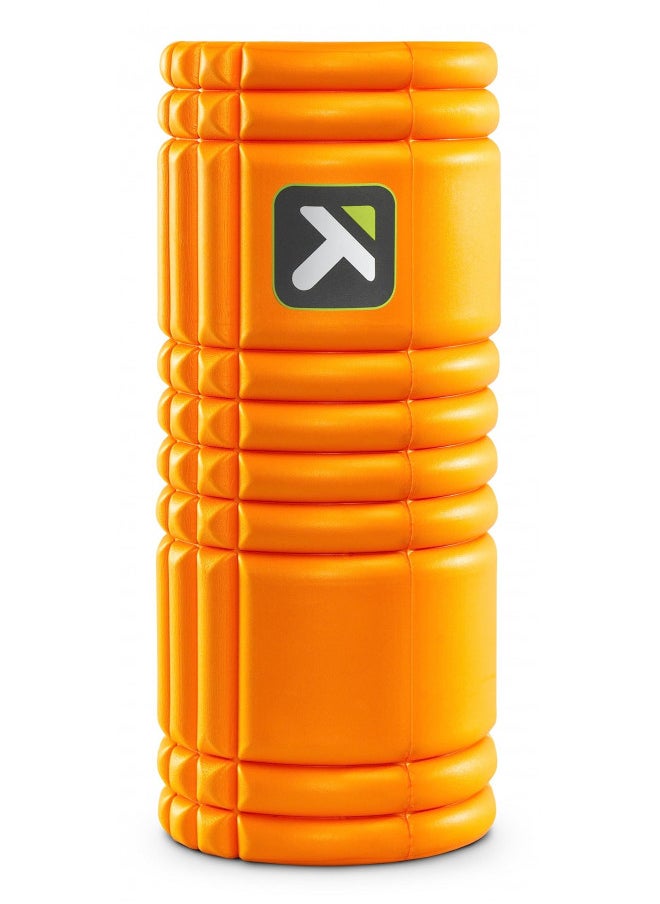 Trigger Point Performance TriggerPoint GRID Foam Roller for Exercise, Deep Tissue Massage and Muscle Recovery, Original (13-Inch), Orange  - Image 1