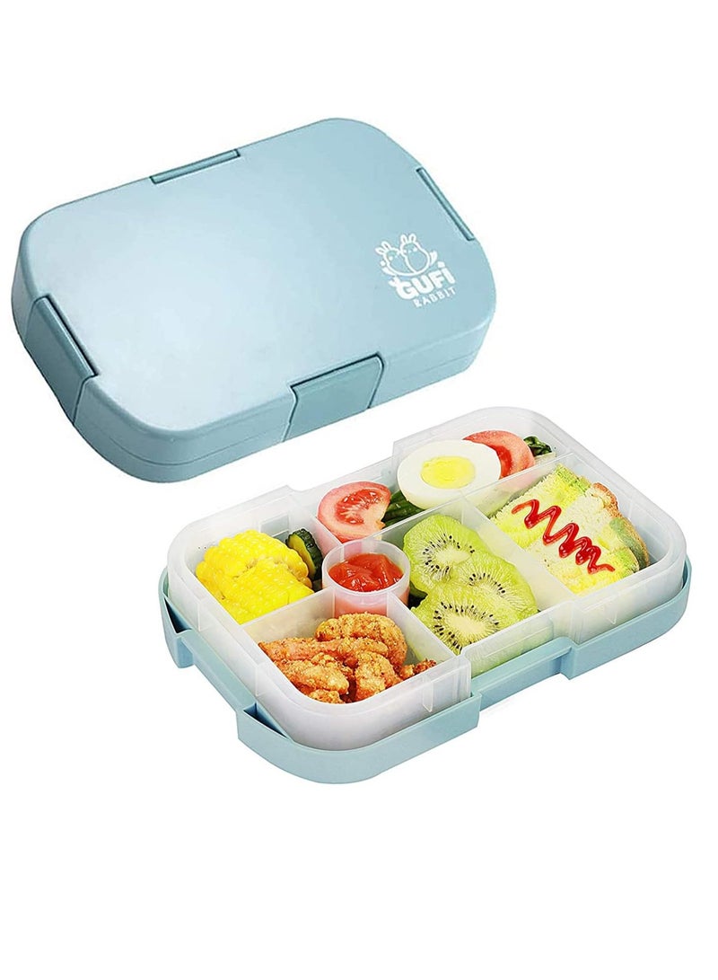 Cool Baby COOLBABY Kids Lunch Box, Bento Box for Kid with 6 Compartments, Suitable for Microwave and Dishwasher, 920ml Lunch Container for Kids - Image 1