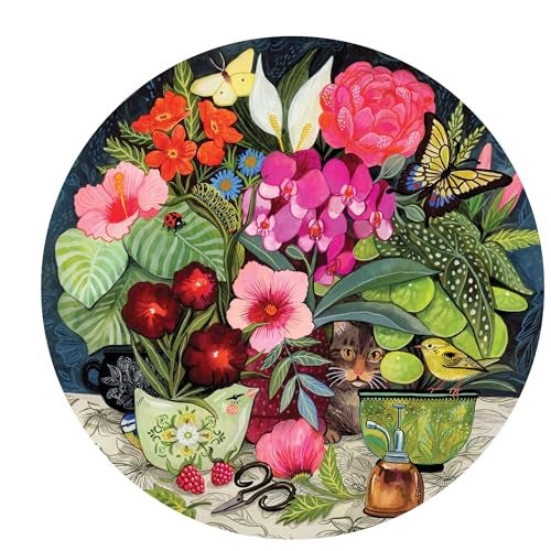 Ceaco Miriam Bos Patiently Waiting 500 Piece Round Jigsaw Puzzle - Image 5