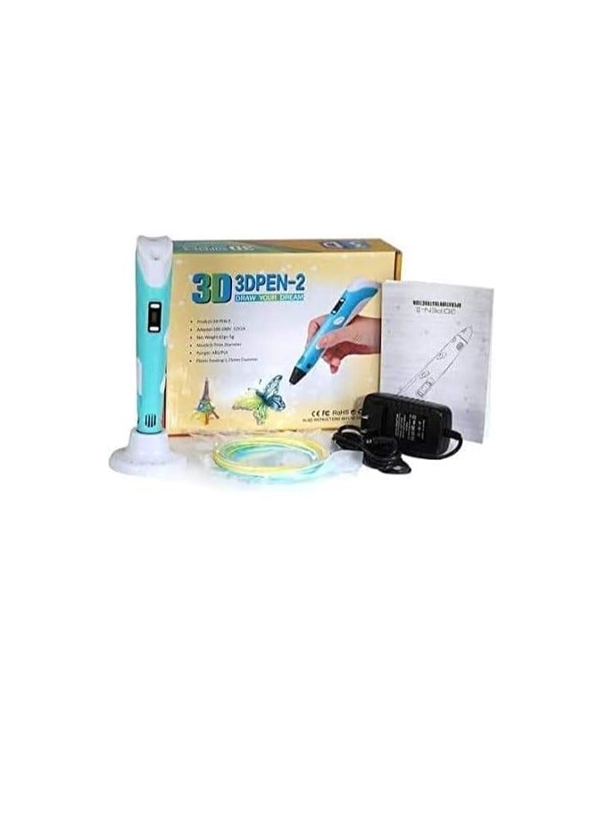 Simple design 3D pen to transform your creative imagination drawings into a slim-looking appearance. - Image 2