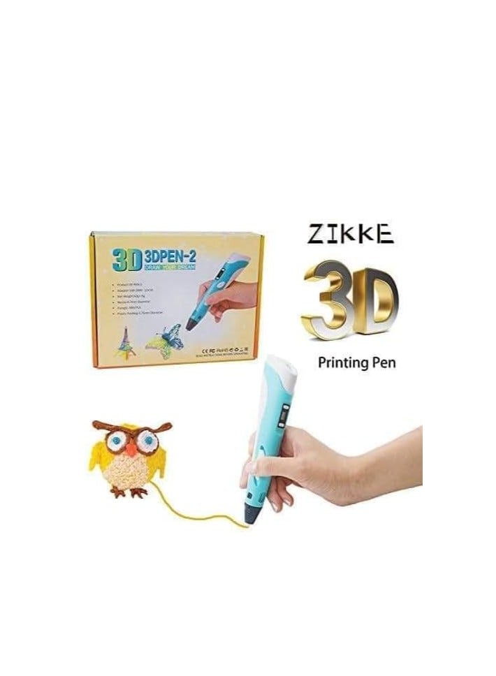 Simple design 3D pen to transform your creative imagination drawings into a slim-looking appearance. - Image 3