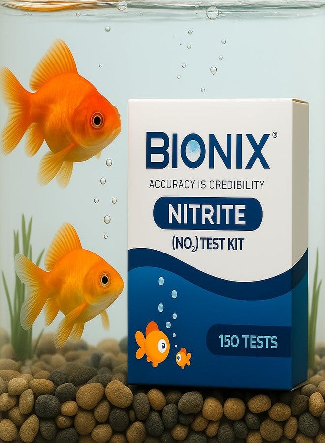 BIONIX Nitrite Test Kit for Water Quality Testing, Fresh & Salt Water (150 Test) - Image 4