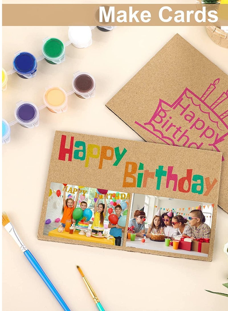 كرافت ماجيك عبوة من 5 قطع من الورق المقوى المموج بحجم A3 (297 × 420 مم) للبريد، مصنوعة من ورق كرافت، وإضافات تغليف مسطحة للشحن والبريد والفنون والحرف اليدوية - Image 4