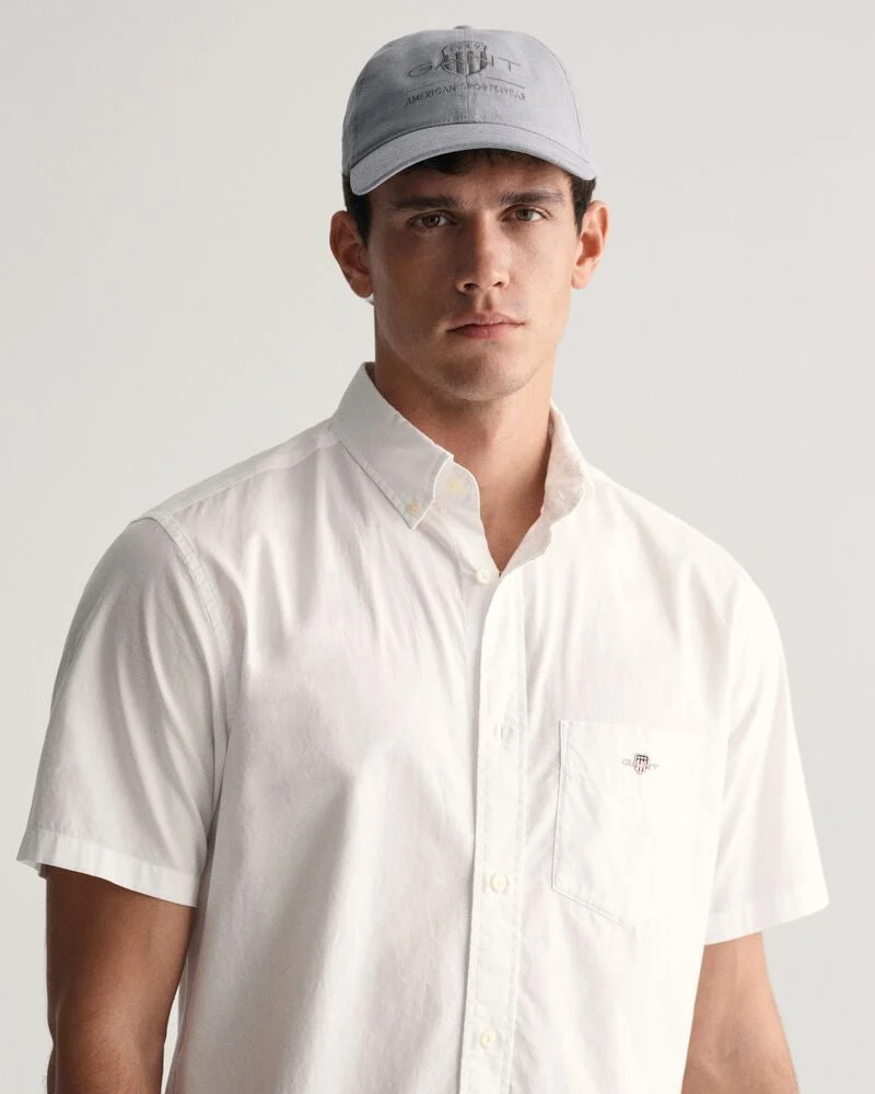 GANT Gant Regular Classic Poplin Ss Shirt