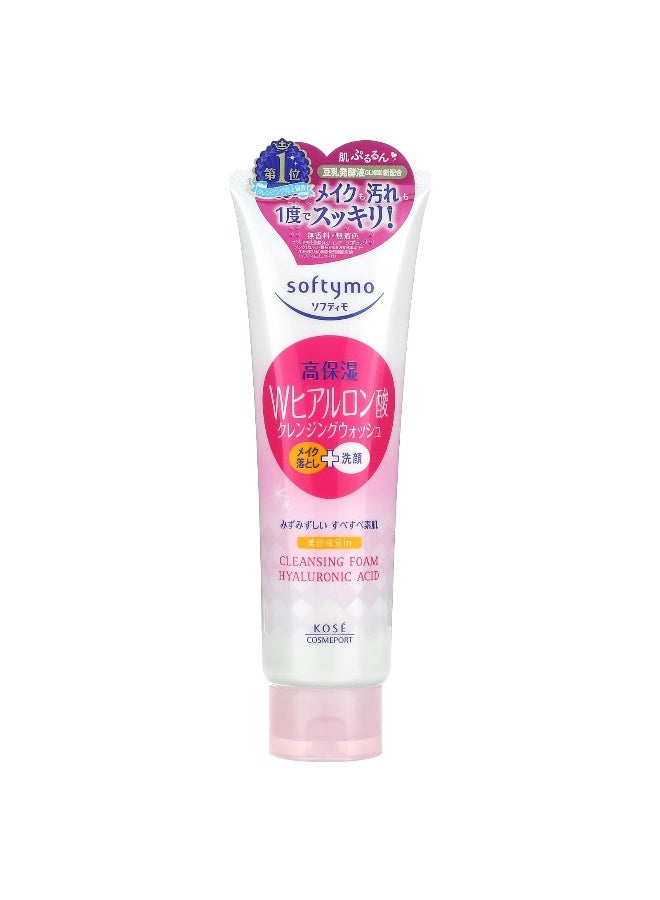 Softymo, Cleansing Foam, Hyaluronic Acid, 6.7 oz (190 g) - Image 1