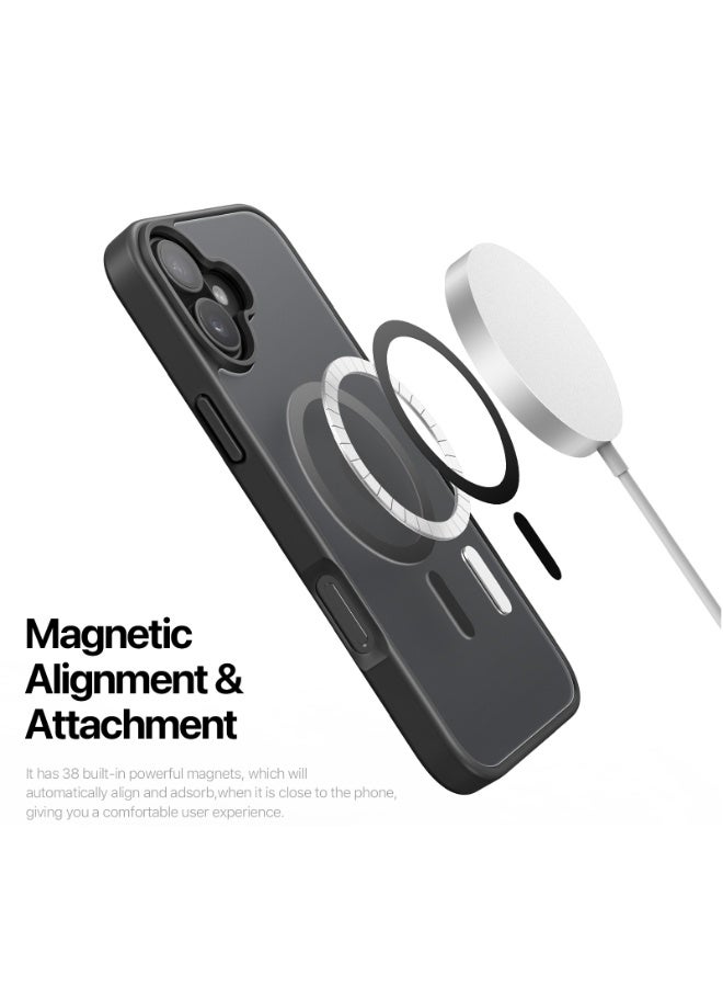 DUX DUCIS Magnetic Shockproof Case for iPhone 17, MagSafe Compatible, Sweat-Resistant & Anti-Fingerprint Translucent Protective Case - Image 5