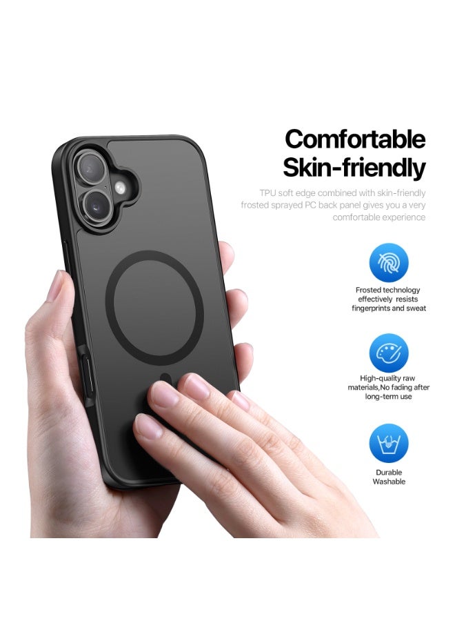 DUX DUCIS Magnetic Shockproof Case for iPhone 17, MagSafe Compatible, Sweat-Resistant & Anti-Fingerprint Translucent Protective Case - Image 4