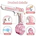 Snowall Pink Electric Water Gun with Long RangeAutomatic Squirt Gun for Kids and Adults Long Distance Water Pistol for Pool Beach Outdoor Play - Image 4