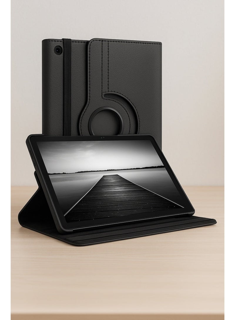 Front & Back Case for Samsung Tab A9 Plus, 360° Rotating – Full Protection with Touch Pen - Image 2