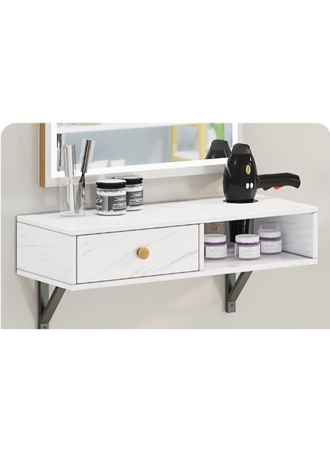 Tool cabinet, storage rack, multi-functional internet-famous wall cabinet, hair salon storage cabinet, wall-mounted mirror table - Image 2